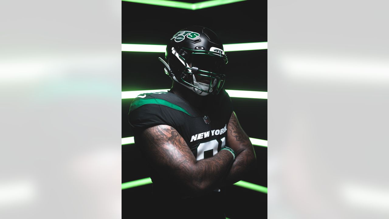 New York Jets Stealth Black Alternate Helmet Coming Unisex T-Shirt