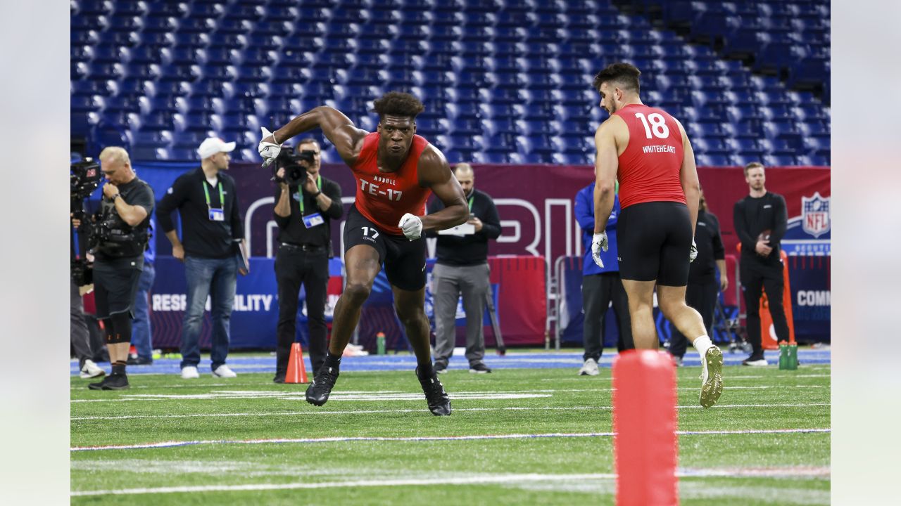 Darnell Washington's 2023 NFL Scouting Combine workout 