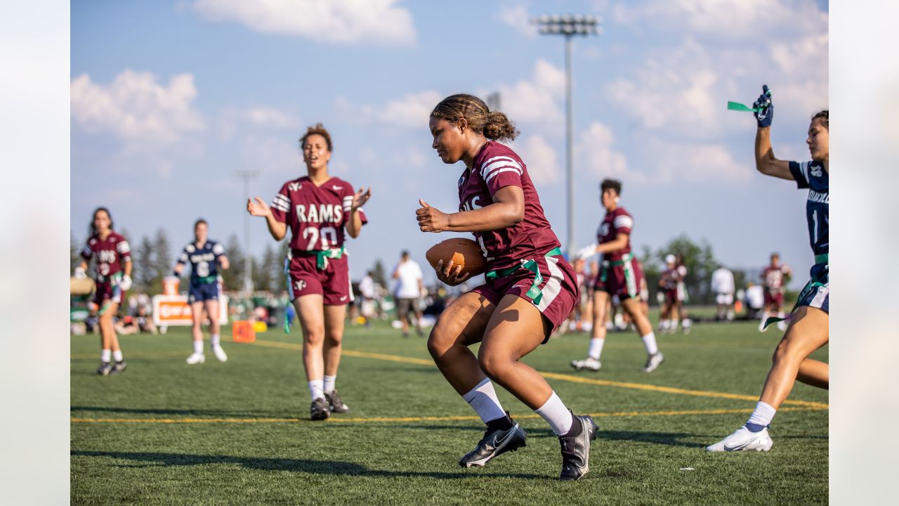 An Arlington girls flag football team won an NFL championship this past  weekend