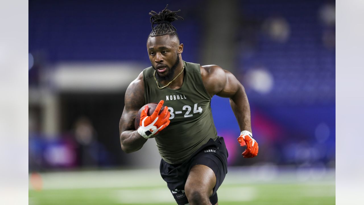 Photos  Top Images of the Linebacker Workout at the 2023 NFL Combine