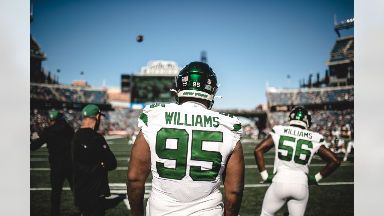 Quinnen Williams New York Jets Nike Legacy Player Game Jersey - White