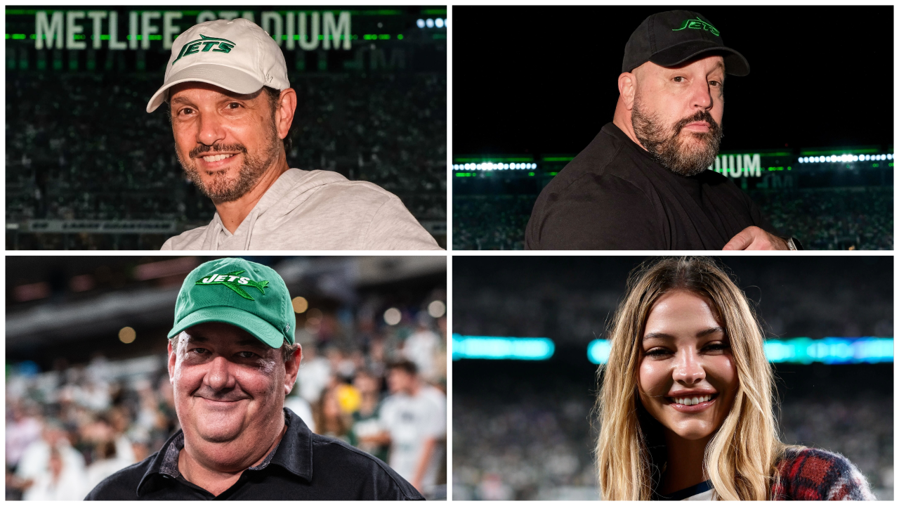 Best Celebrity Photos at the Jets Home Opener