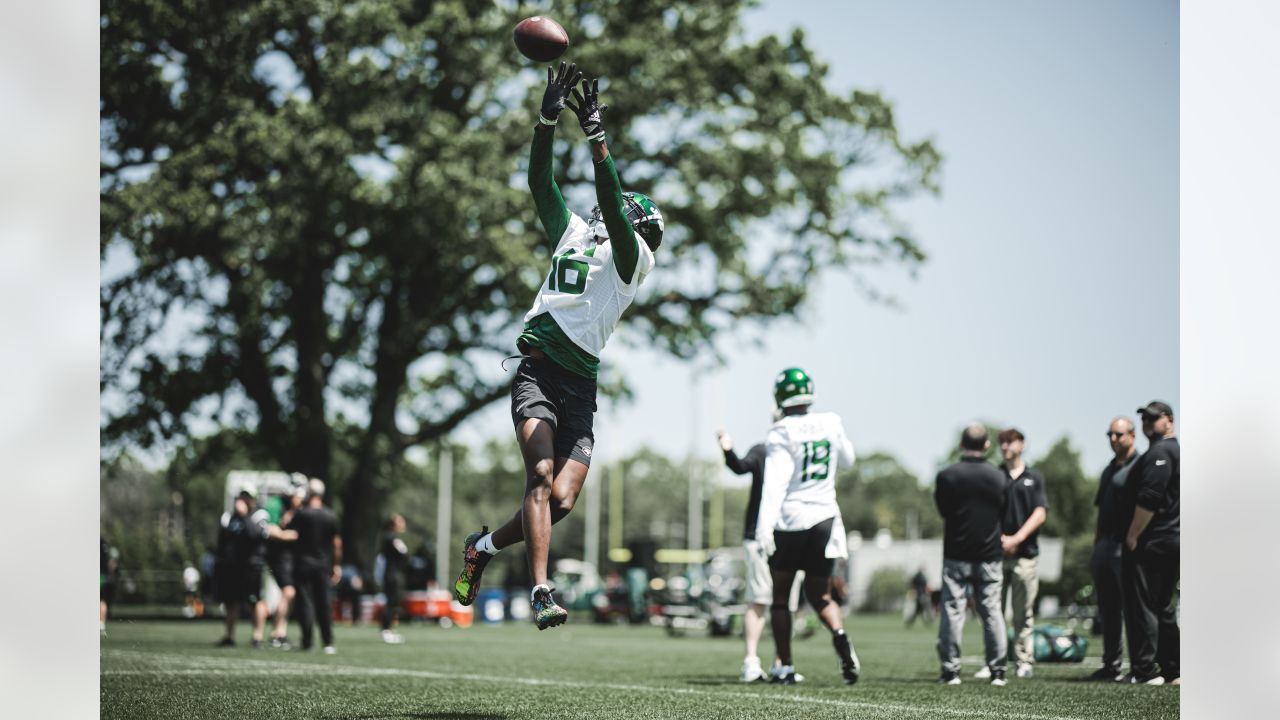On The Run, Rodgers Reaches Paydirt at New York Jets' OTAs - Sports  Illustrated New York Jets News, Analysis and More