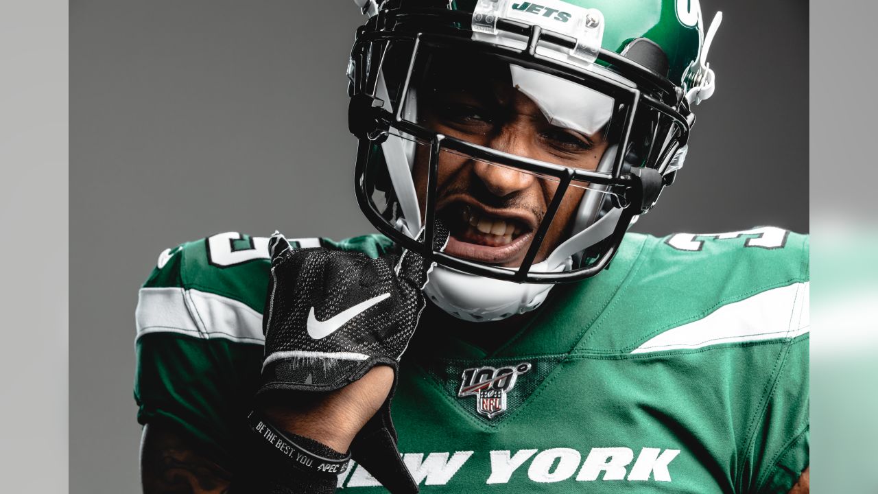 New York Jets safety Marquis Waters (35) in action against the Tampa Bay  Buccaneers during a preseason NFL football game Saturday, Aug. 19, 2023, in  East Rutherford, N.J. (AP Photo/Adam Hunger Stock