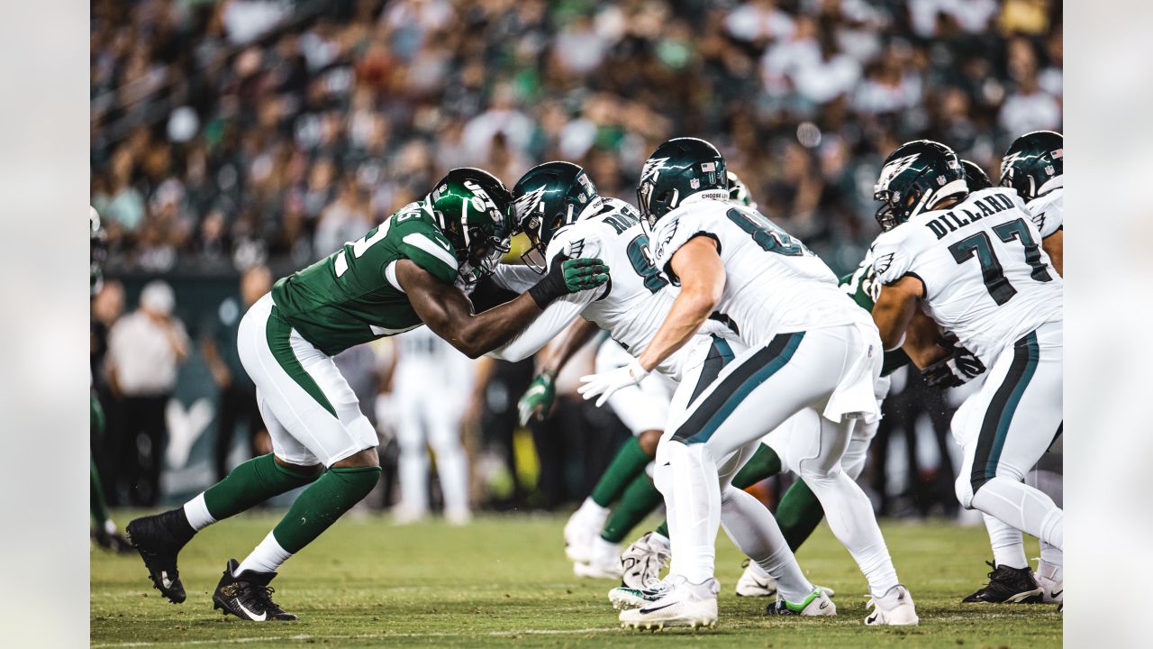 New York Jets wide receiver Calvin Jackson (9) in action against the Philadelphia  Eagles during an NFL pre-season football game, Friday, Aug. 12, 2022, in  Philadelphia. (AP Photo/Rich Schultz Stock Photo - Alamy