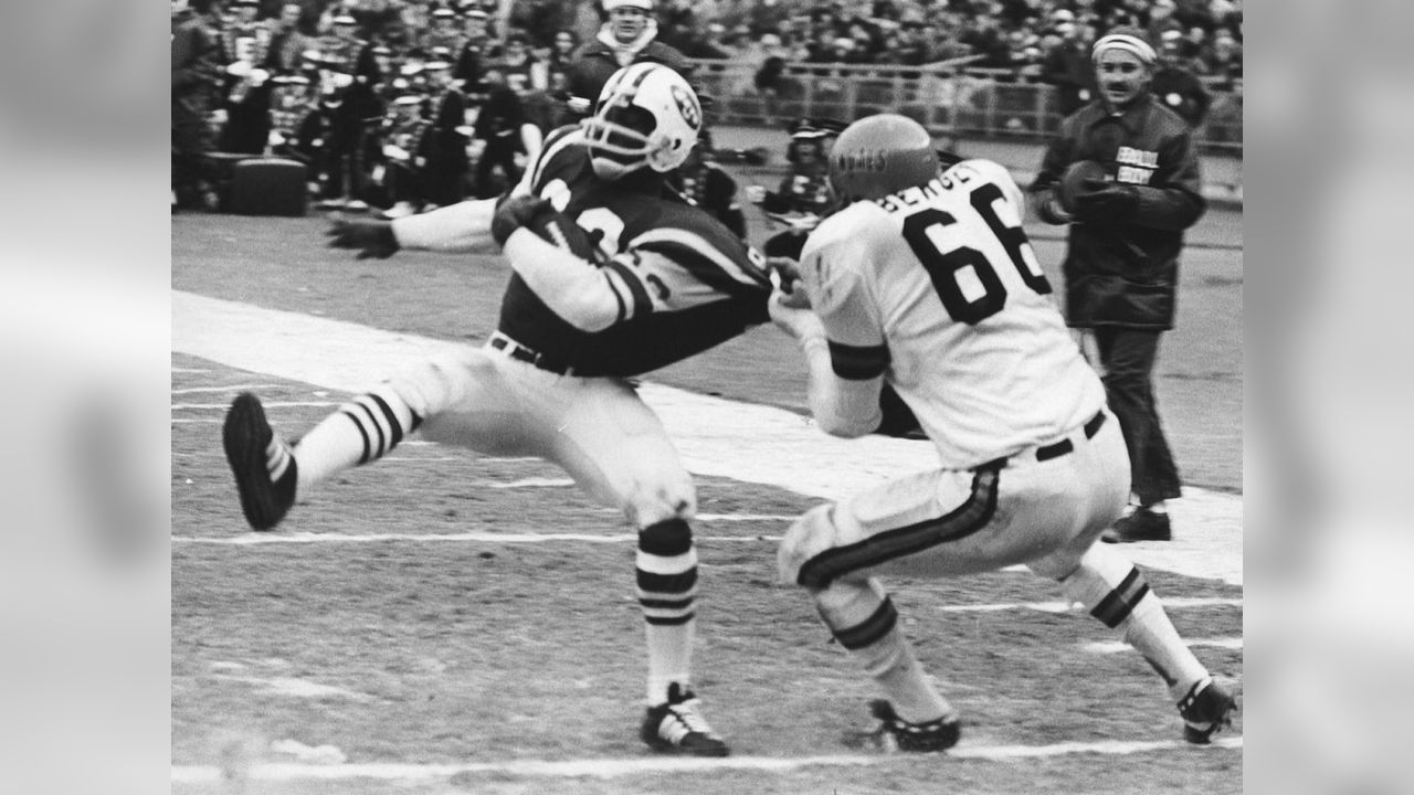 AFL championship, New York Jets Emerson Boozer in action vs Oakland News  Photo - Getty Images