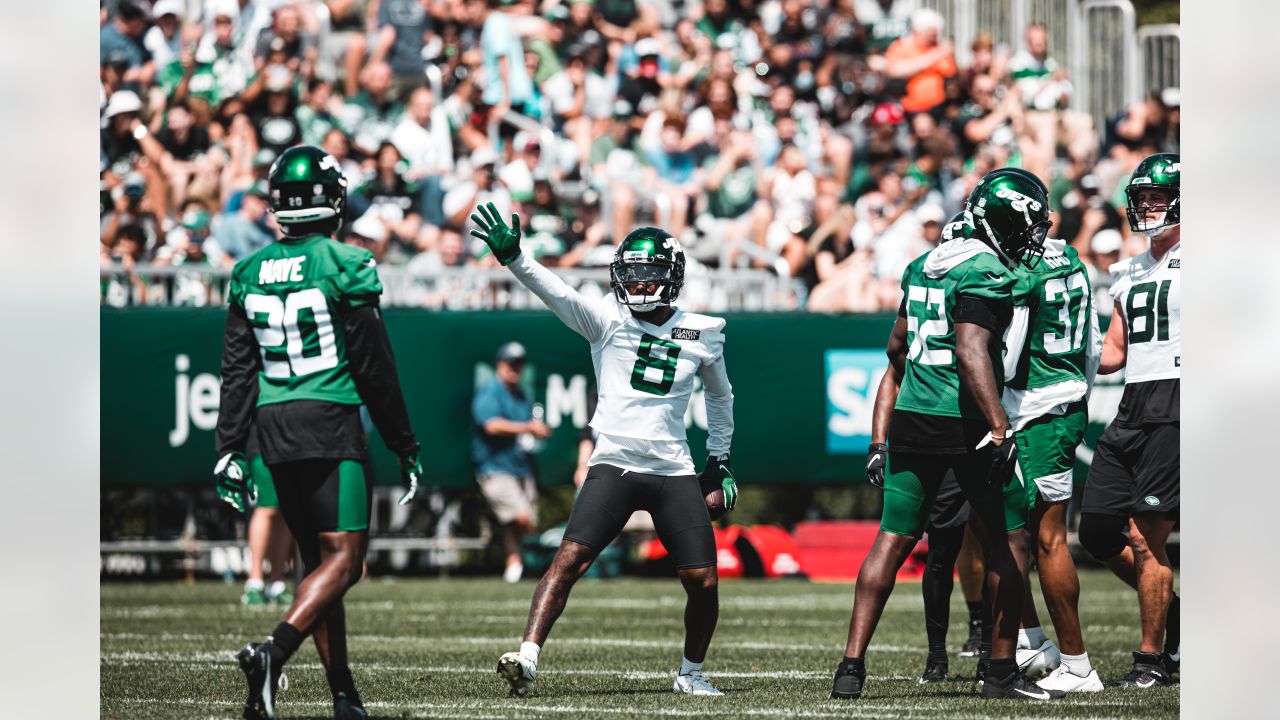 New York Giants wide receiver Jaylon Moore (87) in action against the New  York Jets during an NFL pre-season football game, Sunday, Aug. 27, 2022, in  East Rutherford, N.J.. (AP Photo/Rich Schultz