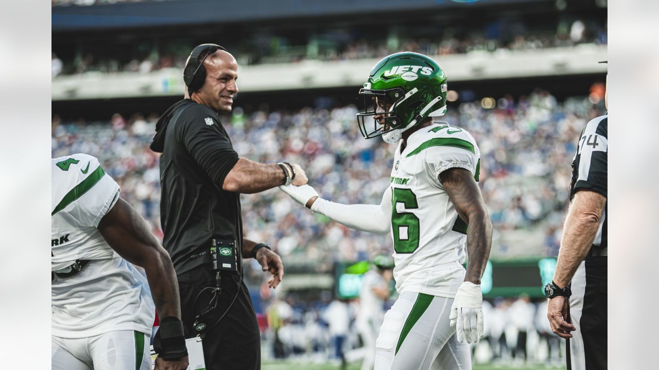 New York Jets' Rashard Davis in action before of a preseason NFL football  game, Friday, Aug. 12, 2022, in Philadelphia. (AP Photo/Matt Rourke Stock  Photo - Alamy