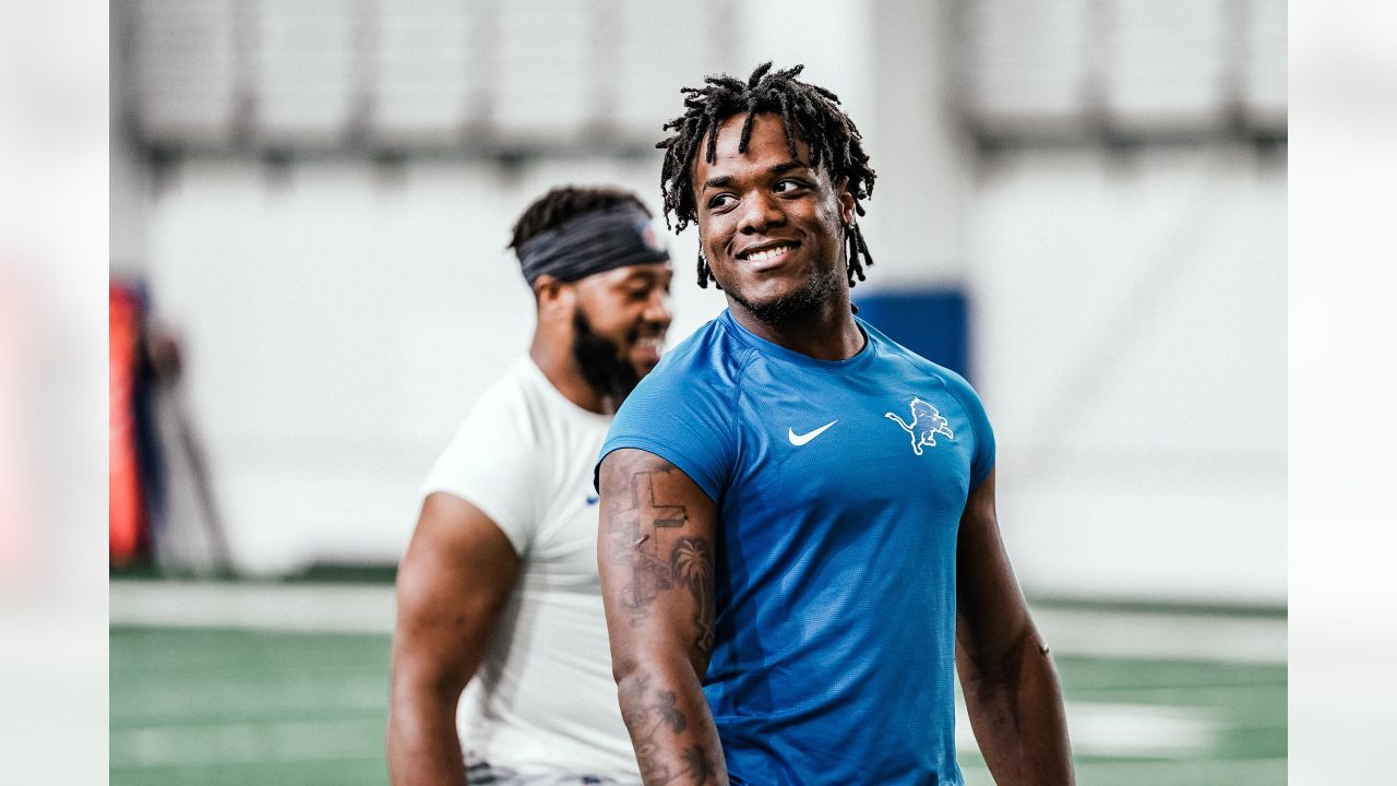 Rookie Jermar Jefferson enjoying NFL grind, working with Detroit Lions  coaches