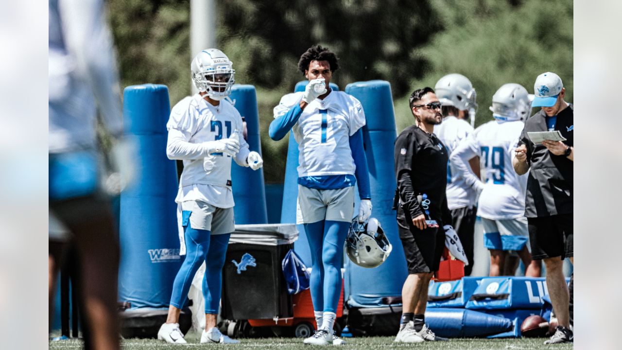 Detroit Lions rookie WR Amon-Ra St. Brown's versatility is standing out  early in OTAs