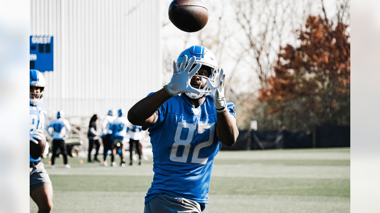 Rookie TE James Mitchell ready to step up for Detroit Lions