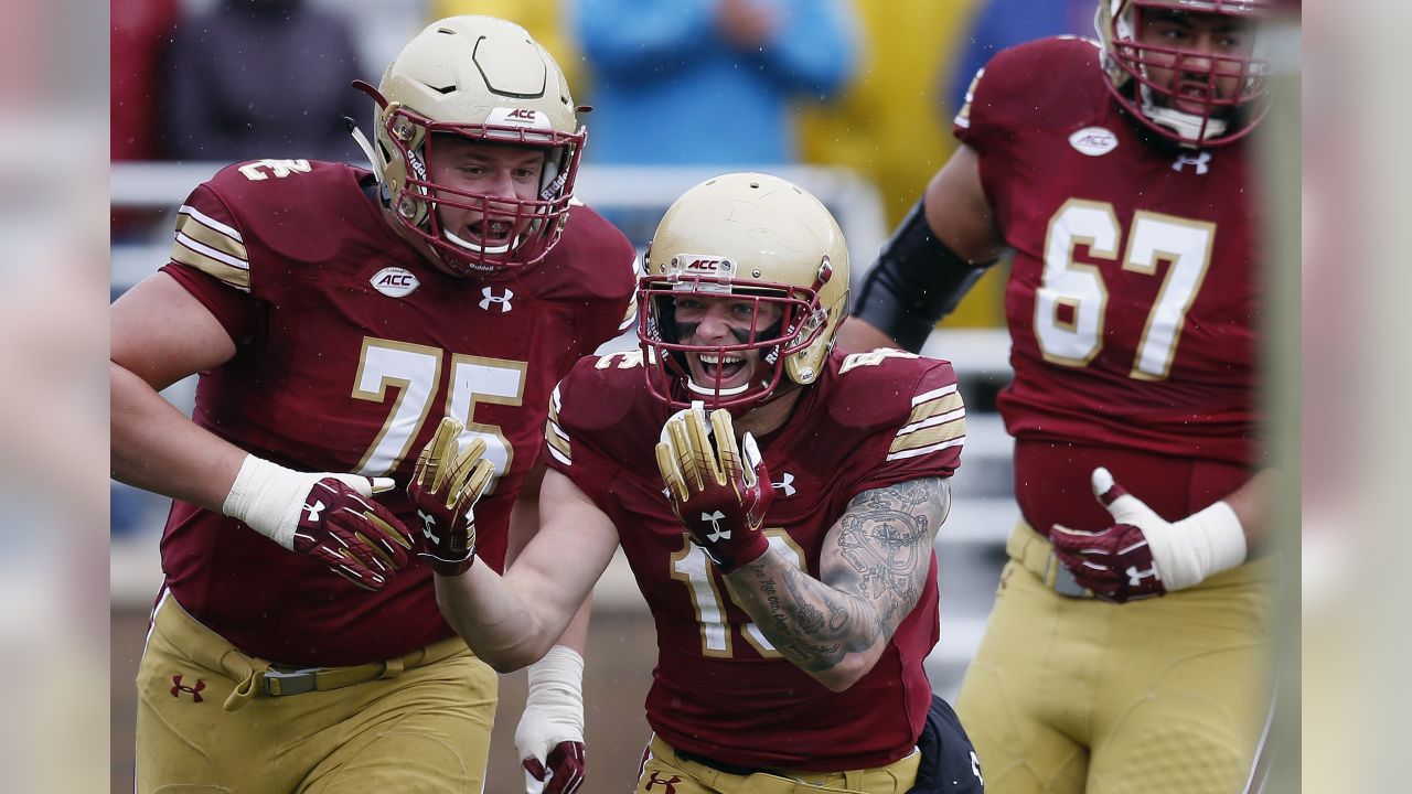 Boston College's Chris Lindstrom goes No. 14 to Atlanta - The Boston Globe