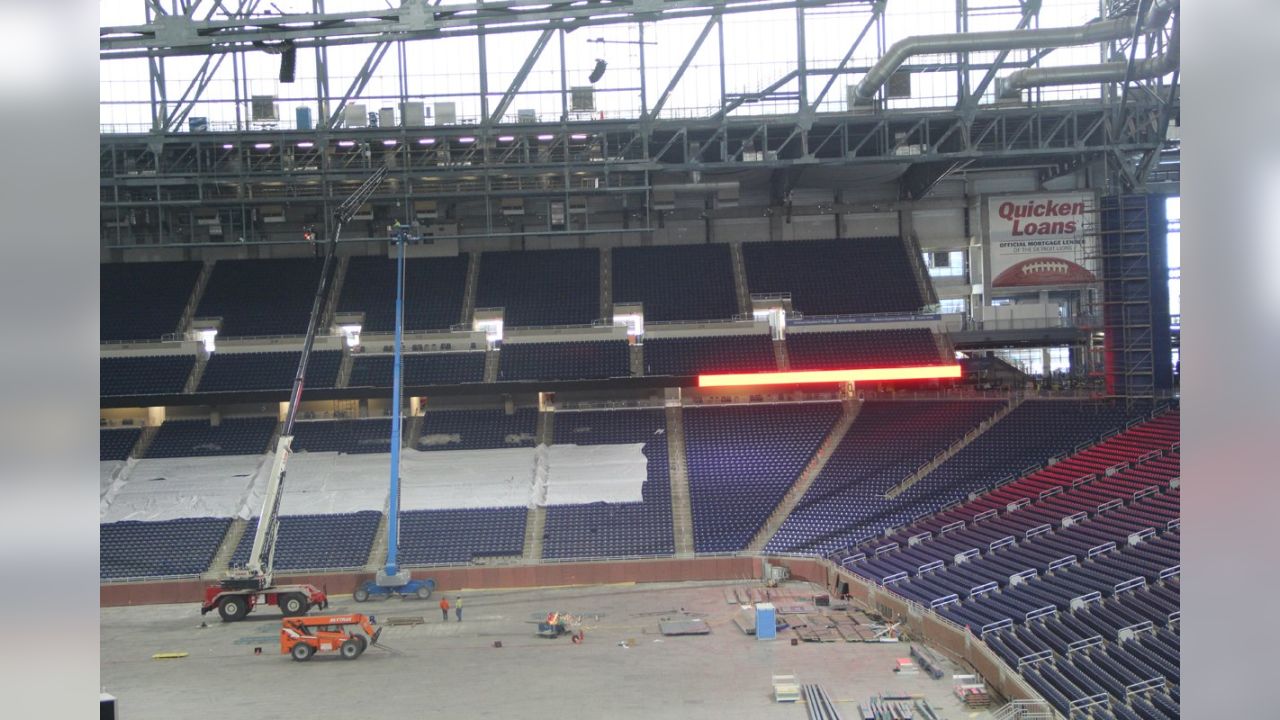 Lions reveal work-in-progress on Ford Field upgrades