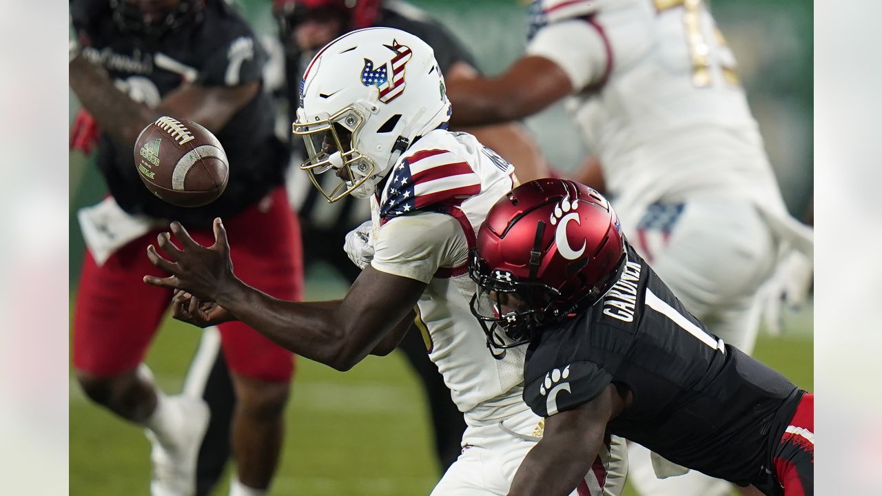 NFL Draft prospect Ahmad 'Sauce' Gardner at Scouting Combine, NFL Draft