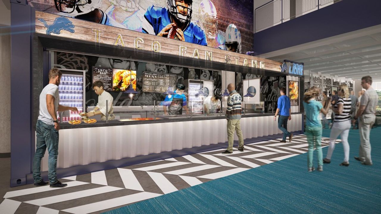 Detroit Lions unveil design concepts for Ford Field renovation - Sports  Venue Business (SVB)