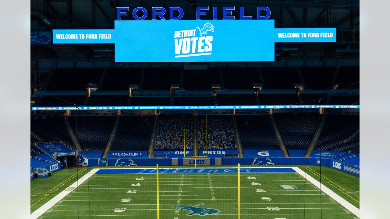 Source -- Lions' Ford Field to be used on Election Night - ESPN