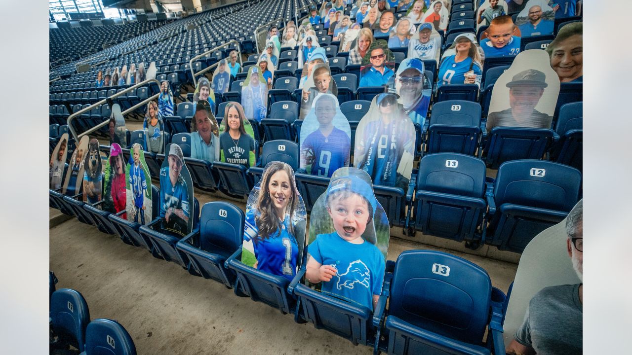 Detroit Lions offer fan cutouts for home games during pandemic