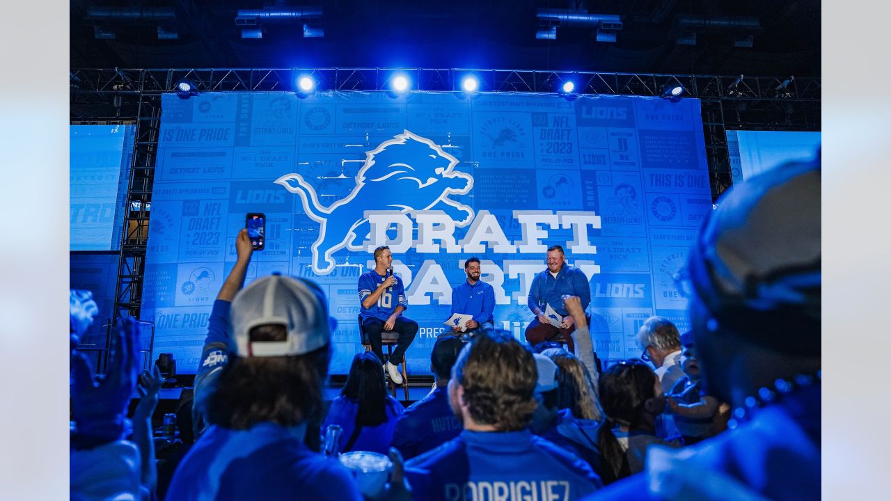 Detroit Lions NFL Draft Party Round 1 - Detroit Lions Podcast