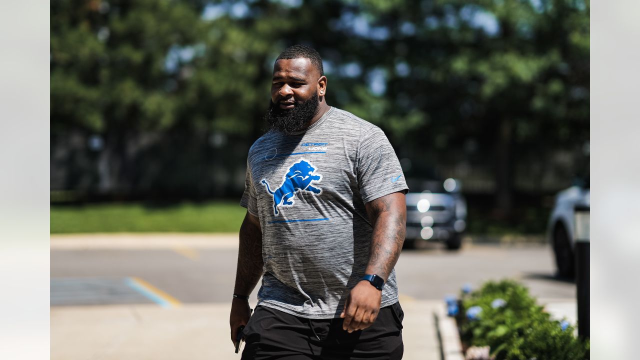 Detroit Lions DL Levi Onwuzurike excited to be back on the practice field