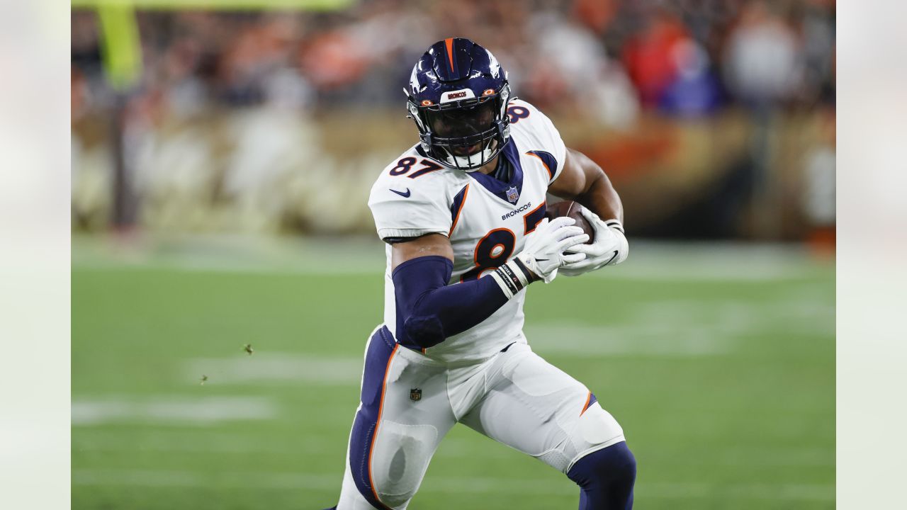 Denver Broncos wide receiver Kendall Hinton embracing role