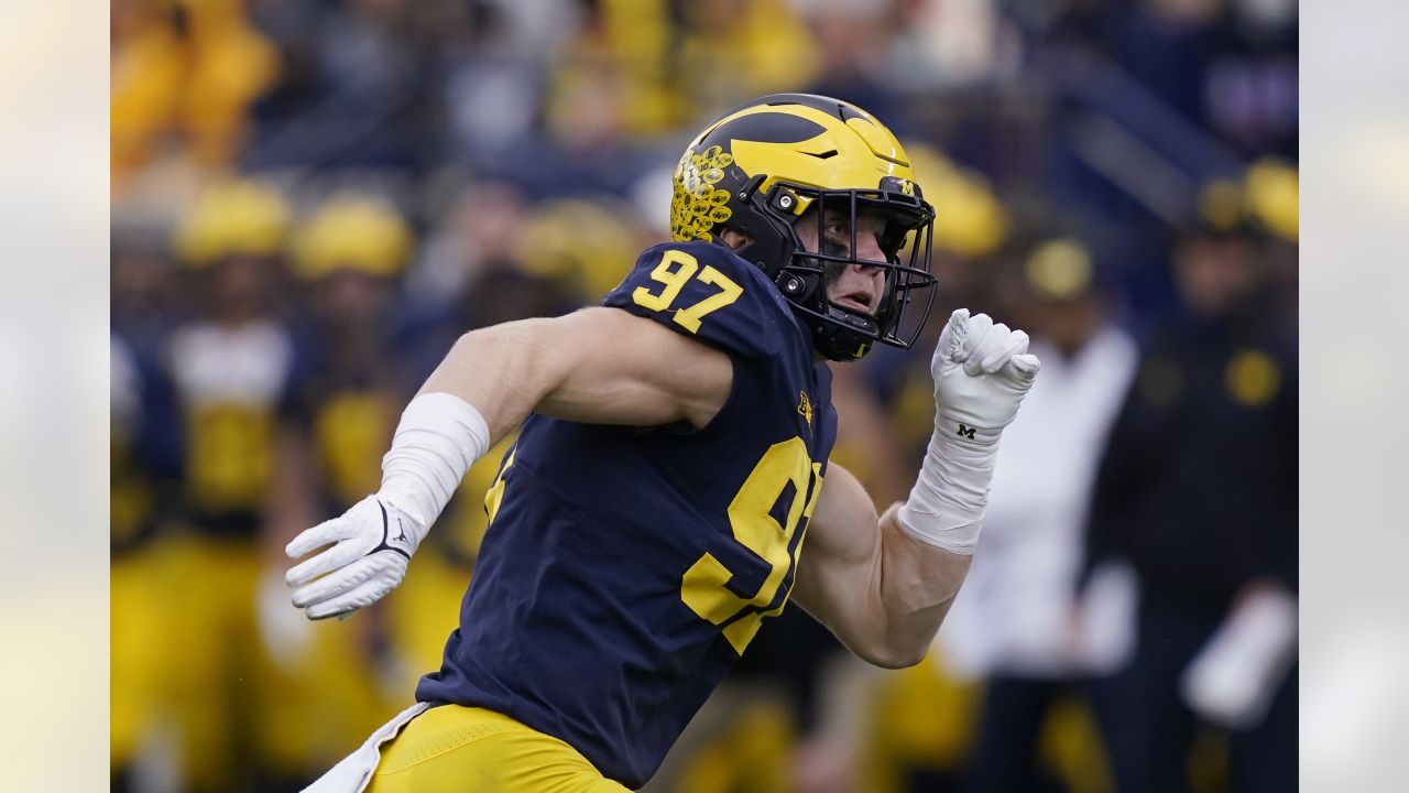 Meet the 2022 NFL Draft prospect: Michigan DE Aidan Hutchinson