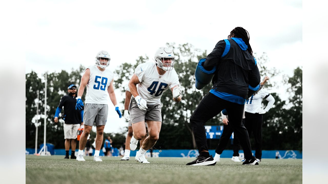 Lions LB Jack Campbell gets praised for leadership and his potential