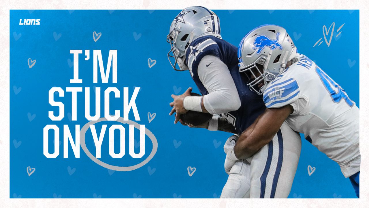 Detroit Lions Valentine's box 