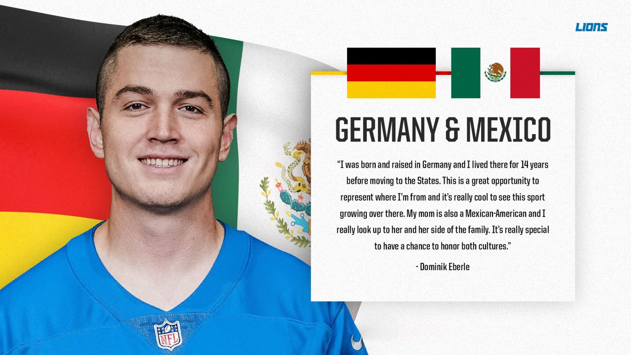 German kicker Dominik Eberle signed by the Green Bay Packers