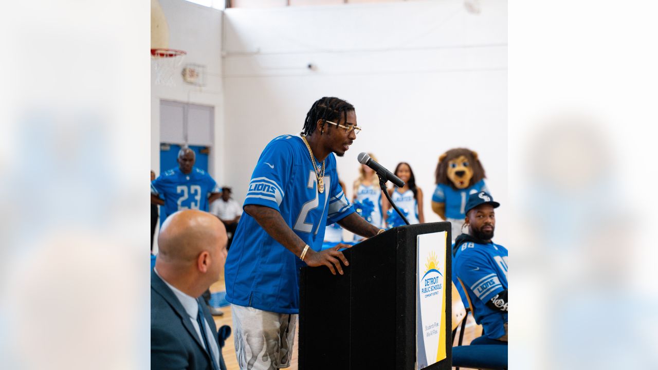 Detroit Lions Academy opening ceremony