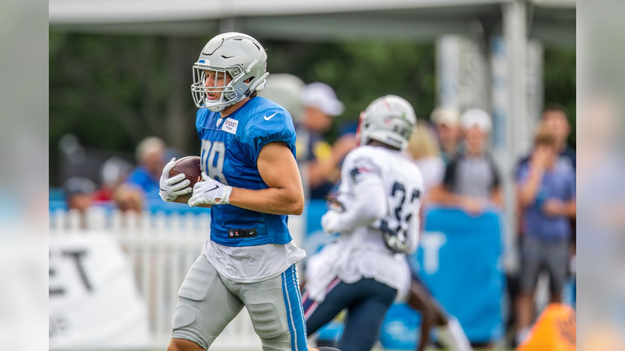 Detroit Lions camp: Rookie tight end T.J. Hockenson impressive early – Lions  Lowdown