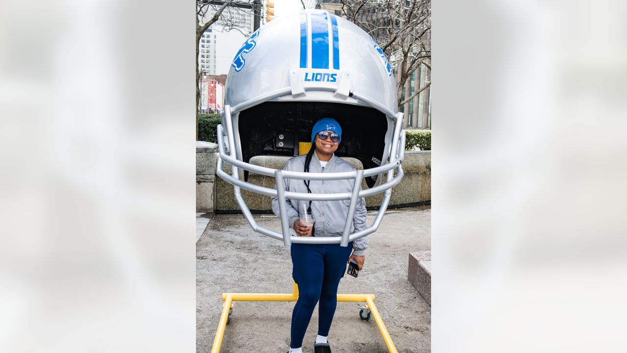 Detroit Lions hard hat