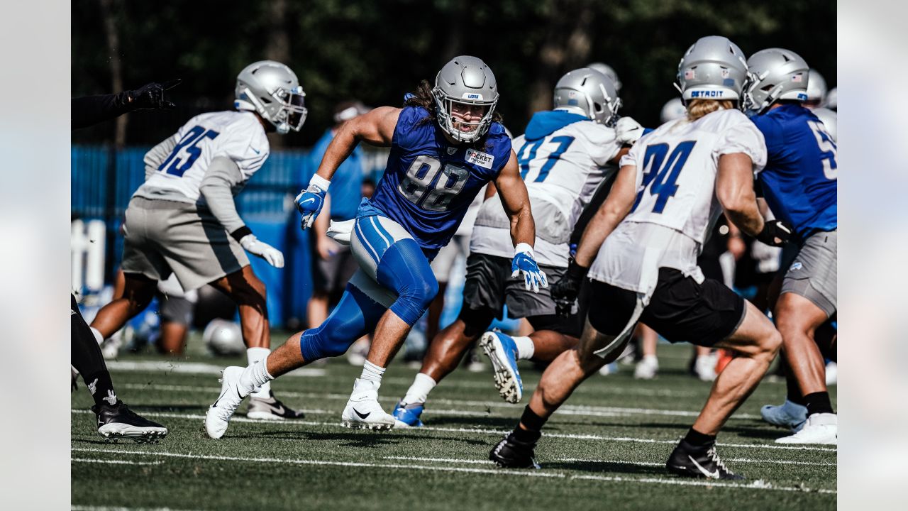 Trey Flowers embracing competition in Lions camp