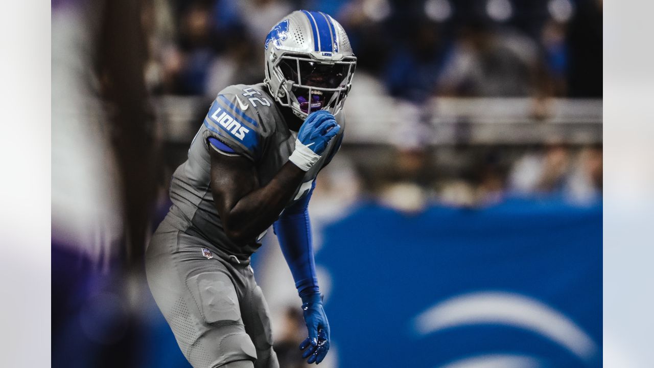 Detroit Lions free safety Tracy Walker III (21) plays against the  Pittsburgh Steelers during an NFL football game, Sunday, Nov. 14, 2021, in  Pittsburgh. (AP Photo/Justin Berl Stock Photo - Alamy