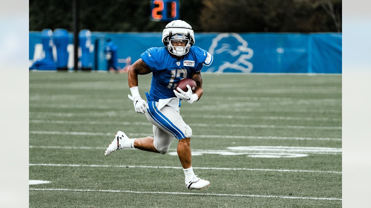 RB David Montgomery talks Detroit Lions scrimmage, running back room & more