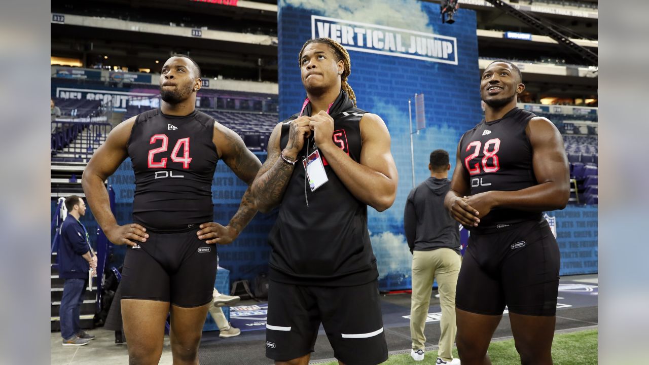 A.J. Epenesa out to prove at NFL combine he's as good as Chase Young