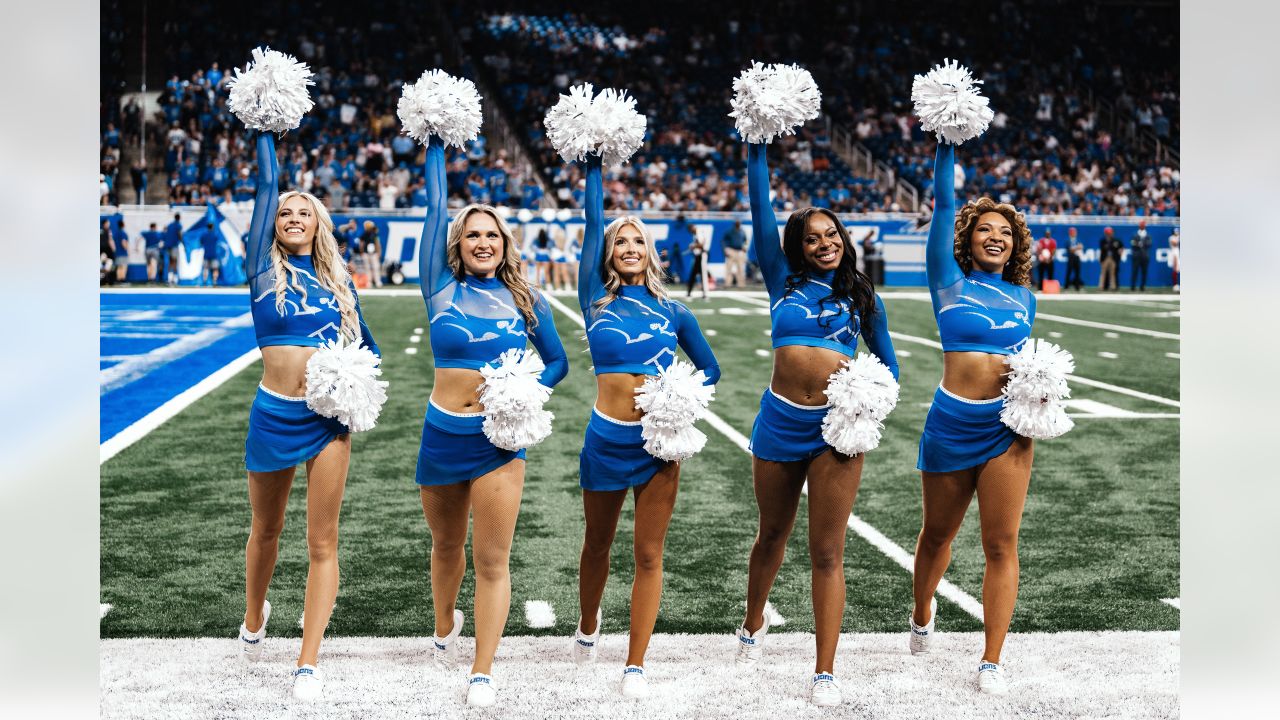 Denver Broncos cheerleaders during an NFL preseason football game