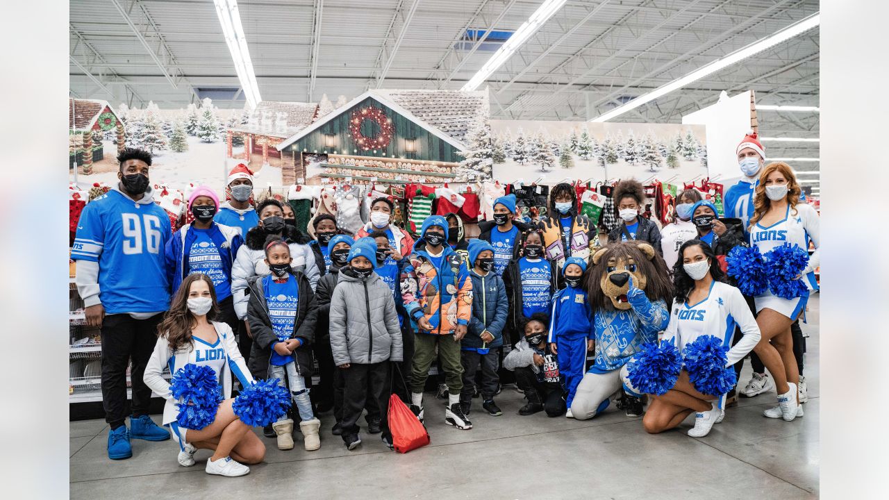 Lions treat young fans to Christmas shopping spree in partnership with  Meijer