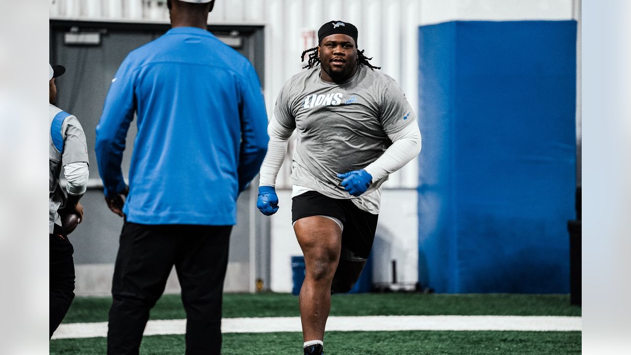 Lions defensive tackle Alim McNeill reveals how much weight he lost this  offseason