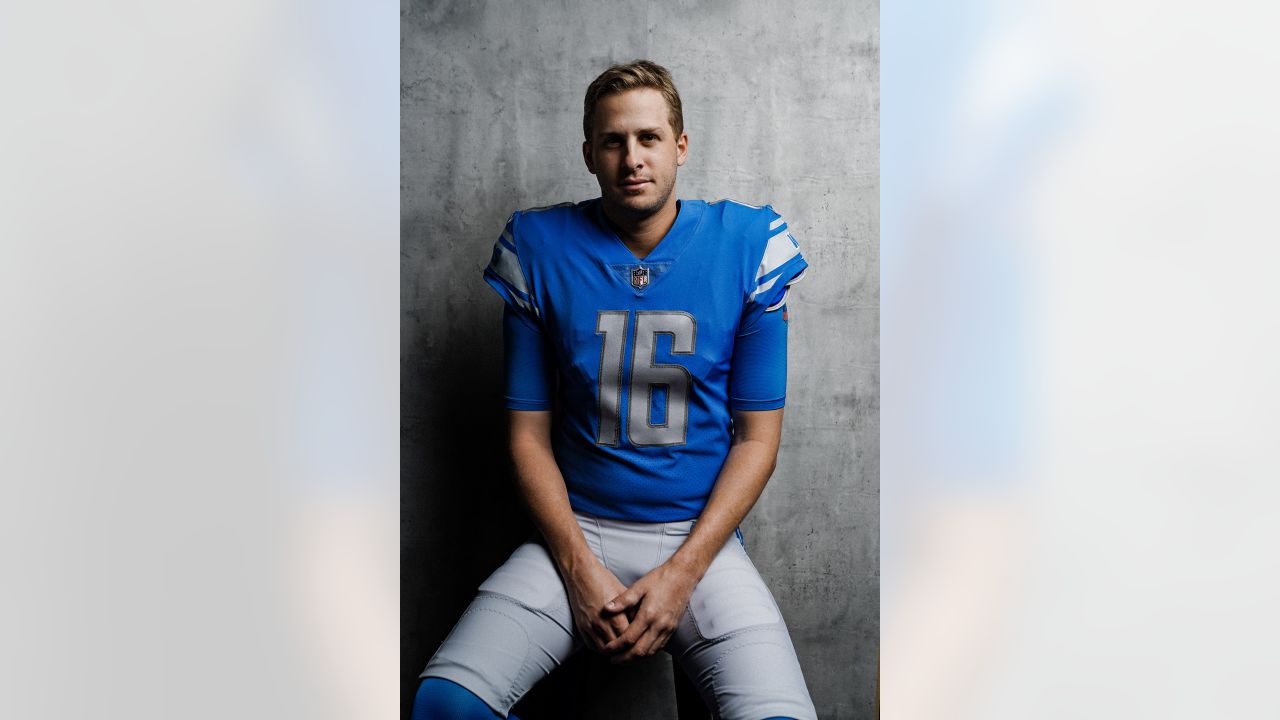 Detroit Lions quarterback Jared Goff's introductory news conference as a  Detroit Lion