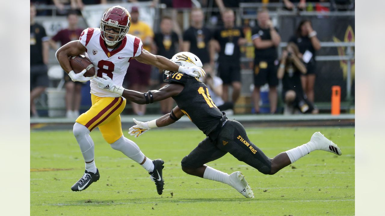 Round 4 - Pick 7: Amon-Ra St. Brown, WR, Southern California (Detroit  Lions) : r/nfl