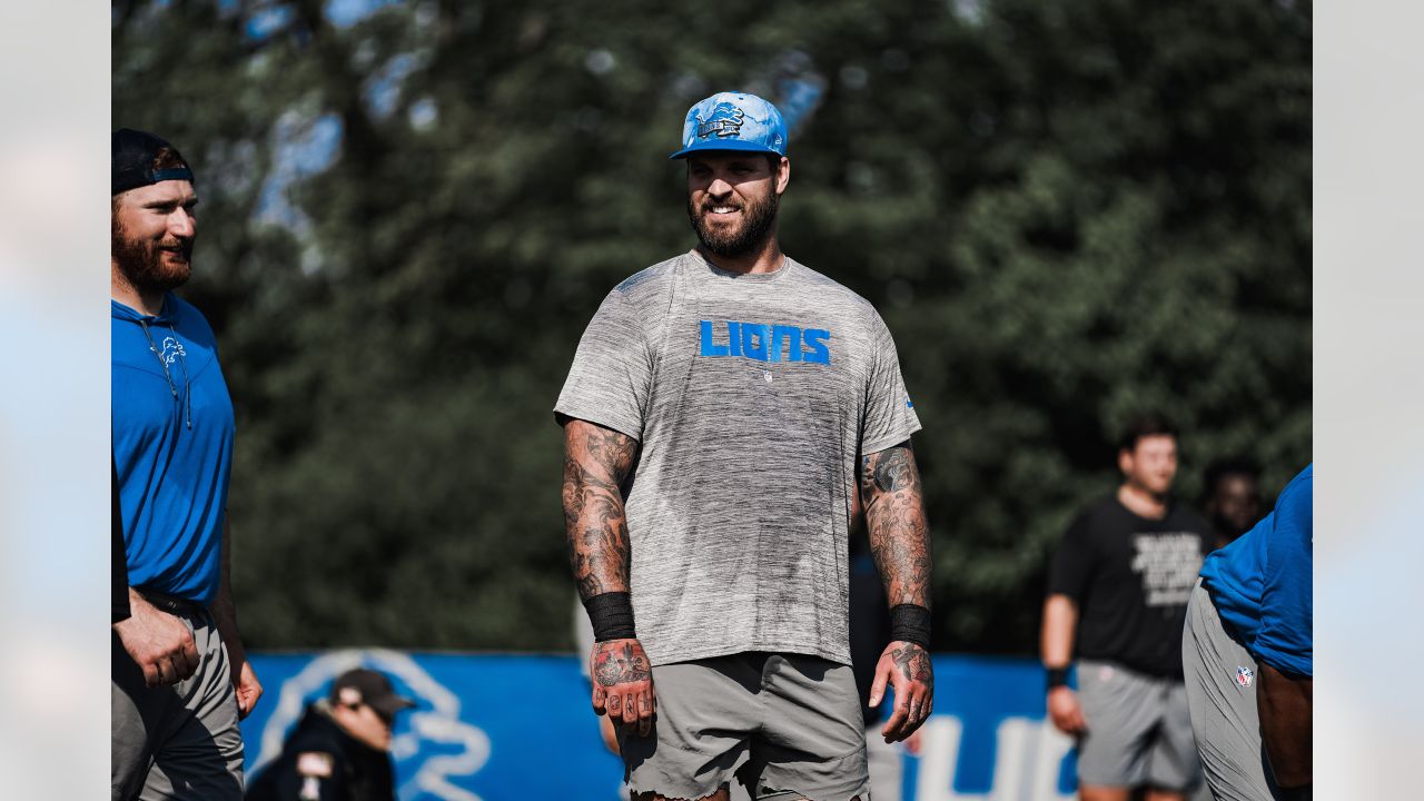 Lions trying multiple OL solutions with Taylor Decker's status in