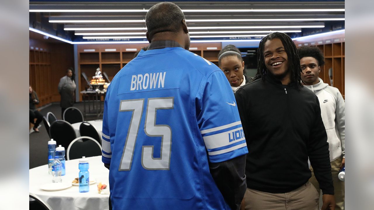 Detroit Lions host 2019 DPS pizza party at Ford Field