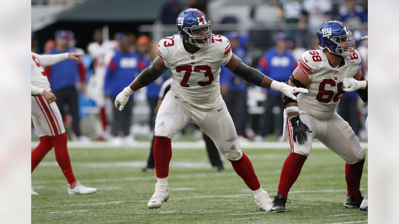 New York Giants' Tyre Phillips during the NFL International match