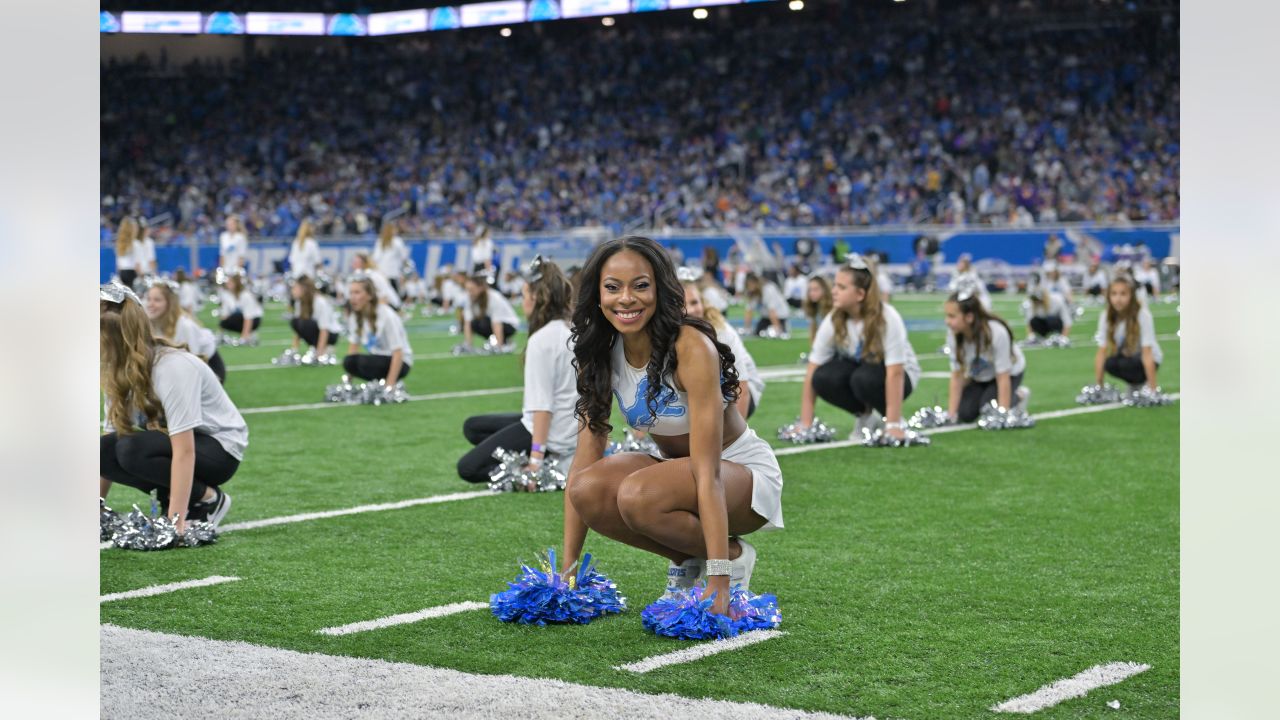 We kicked off the first day of summer with our Junior Detroit Lions  Cheerleaders clinic at Ford Field 