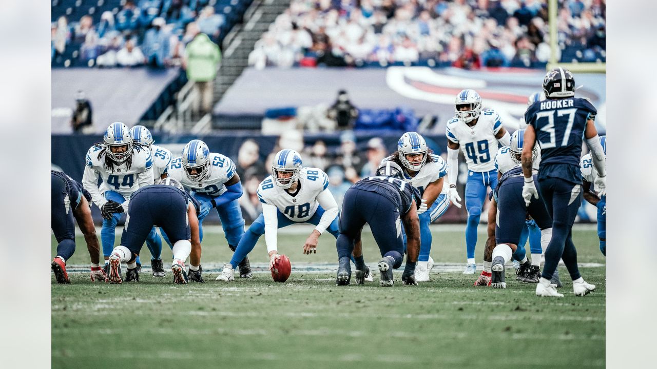 Tennessee Titans Vs. Detroit Lions. Fans Support On NFL Game