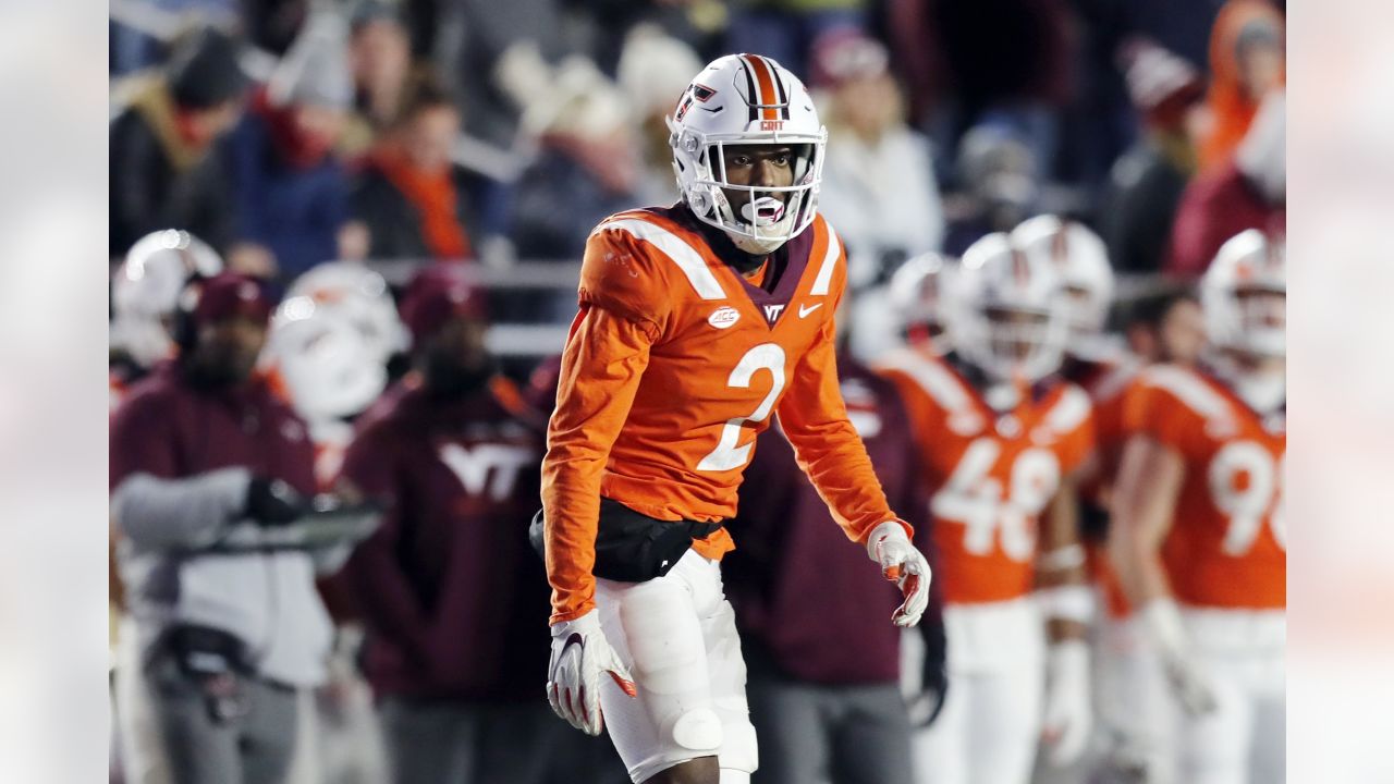 Virginia Tech cornerback Jermaine Waller has the potential to rise