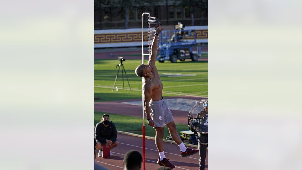 USC's Amon-Ra St. Brown outlines goals for his pro day workout