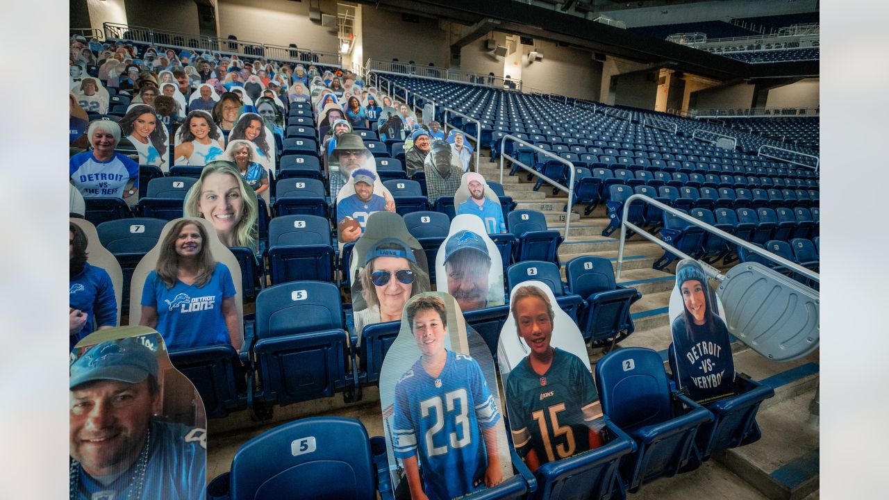 Detroit Lions offer fan cutouts for home games during pandemic