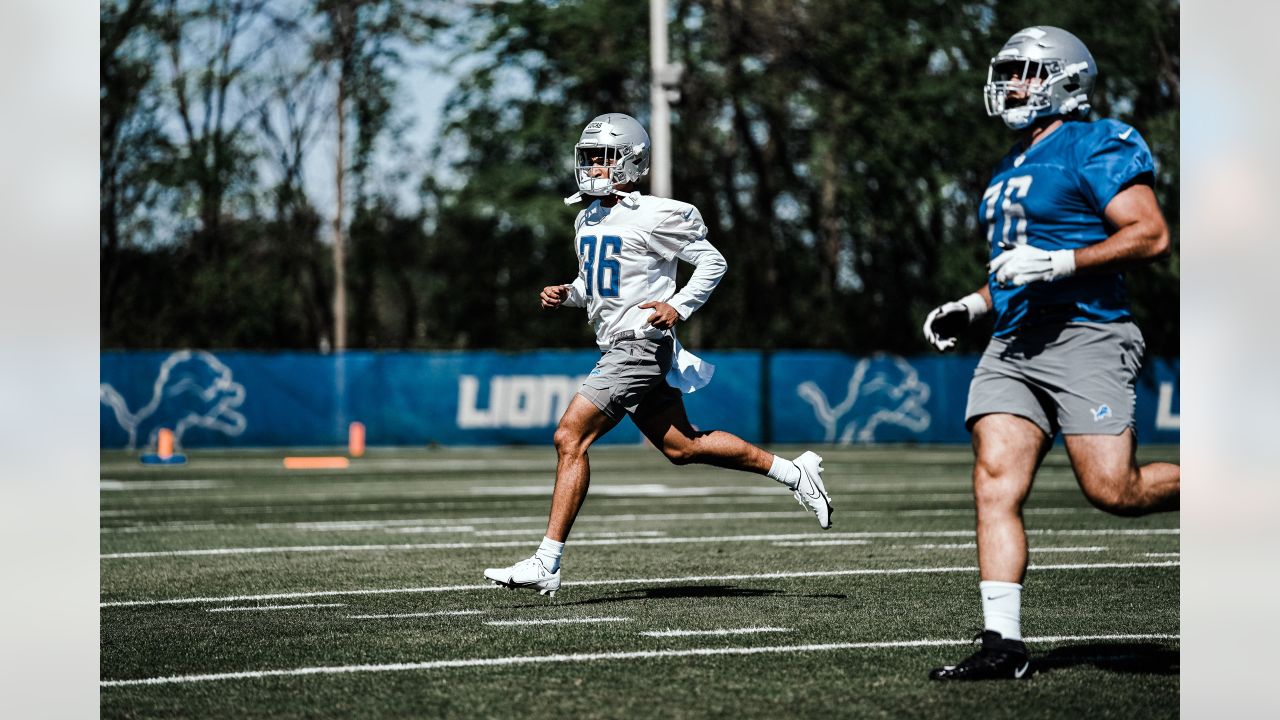 Detroit Lions cornerback Chase Lucas' hit-stick tackle firmly plants his  counterpart into turf