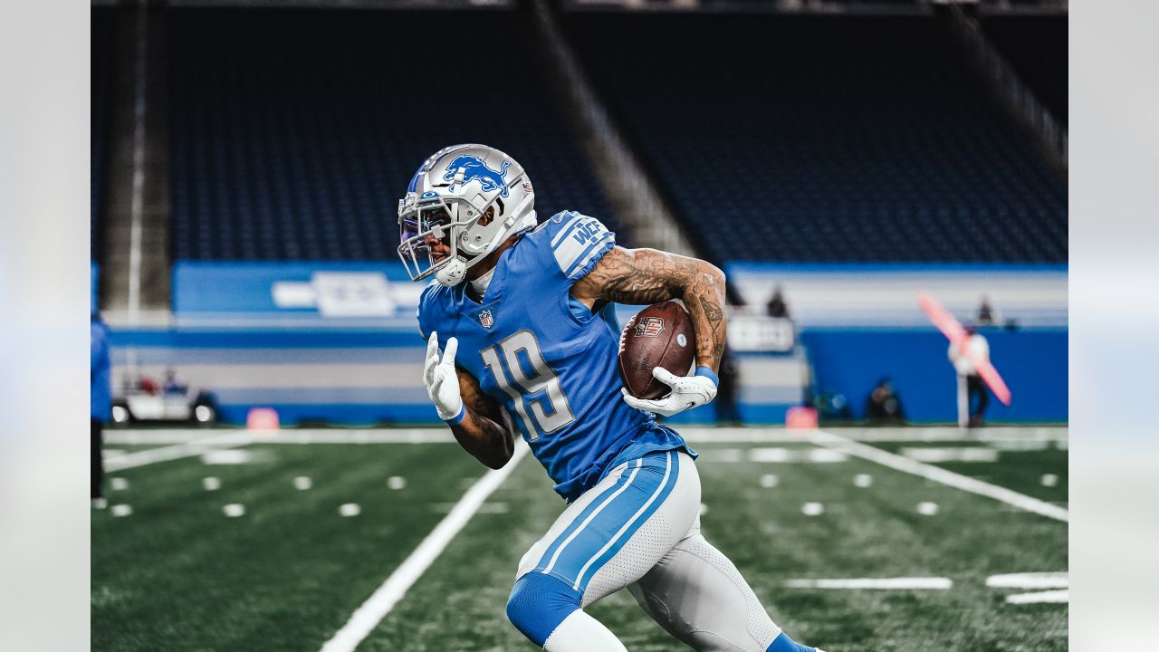 Wide receiver Kenny Golladay of the Detroit Lions in the NFL game